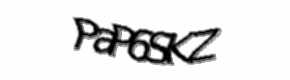 Security check image, please type the characters shown