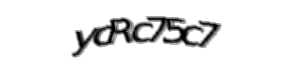 Security check image, please type the characters shown